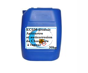 KC036 – Produit antitartre et anticorrosion pour chaudière à vapeur